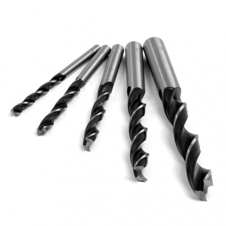 FISCH Sada vrtákov do dreva 5 ks - D4-5-6-8-10