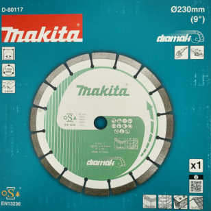 MAKITA KOTÚČ REZNÝ DIAMAK 230 x 22,23 mm D-80117