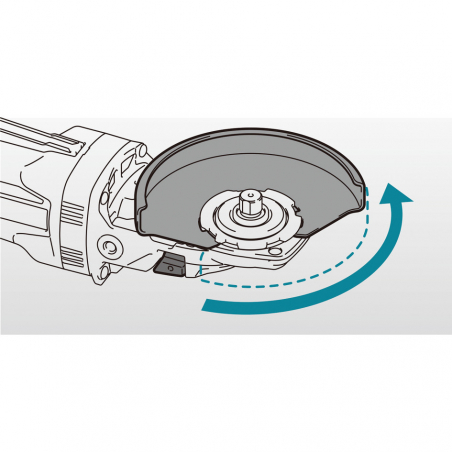 MAKITA AKUMULÁTOROVÁ UHLOVÁ BRÚSKA GA055GZ01