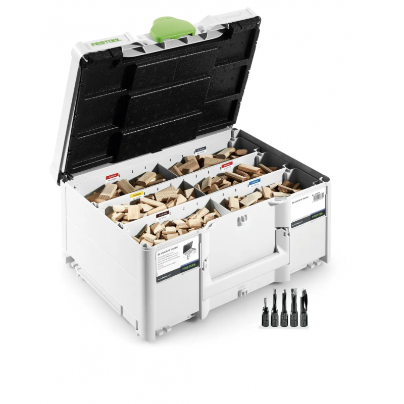 FESTOOL Sortiment kolíkov DOMINO XL buk DS/XL D8/D10 306 BU