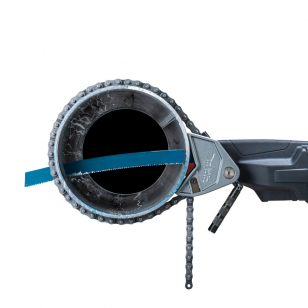 MAKITA AKUMULÁTOROVÁ CHVOSTOVÁ PÍLA  S REŤAZOVÝM ZVERÁKOM JR003GZ