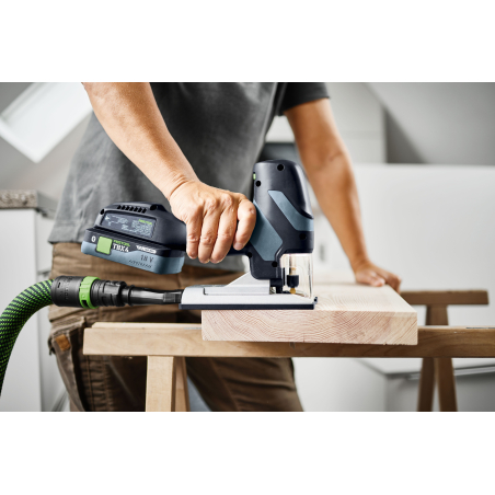 FESTOOL Akumulátorová priamočiara píla PSC-E 18 EB-Basic