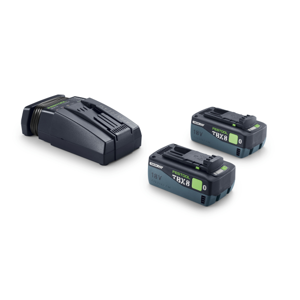 FESTOOL Energetická súprava 18V 2xTBX8/SCA16