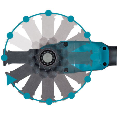 MAKITA AKUMULÁTOROVÝ MULTI-TOOL DTM53Z