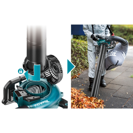 MAKITA AKUMULÁTOROVÉ DÚCHADLO/ VYSÁVAČ UB003GZ