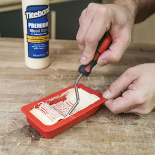 IGM Silikónový valček na lepidlo s vaničkou