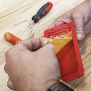 IGM Silikónový valček na lepidlo s vaničkou