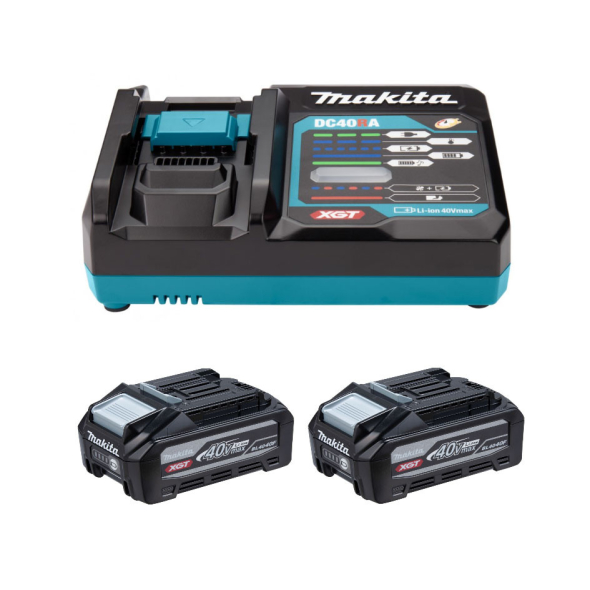 MAKITA Rýchlonabíjačka DC40RA, 2 x BL4040F 1916Y1-1