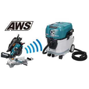 MAKITA AKUMULÁTOROVÁ POKOSOVÁ PÍLA S HORNÝM STOLOM LH001GZ